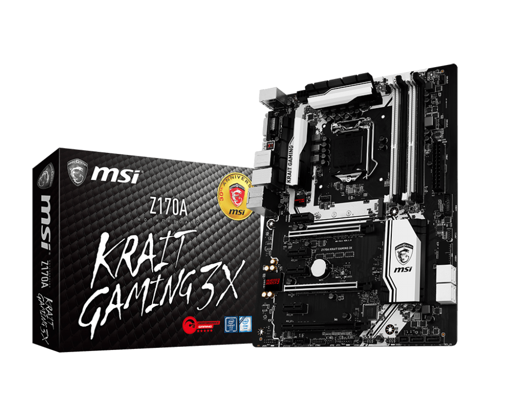 MSI Z170A Krait Gaming 3X - Motherboard Specifications On MotherboardDB